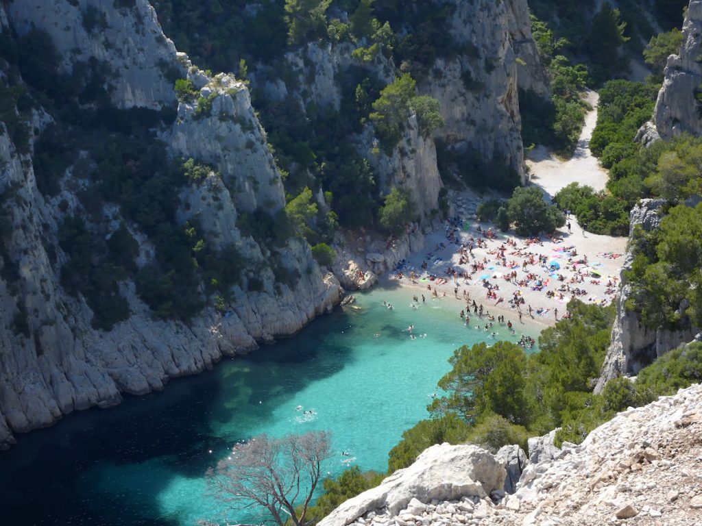 Plage des calanques En Vau