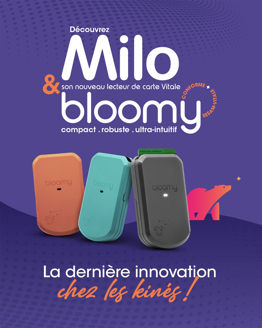 Bloomy by Milo : la dernière innovation chez les kinés !