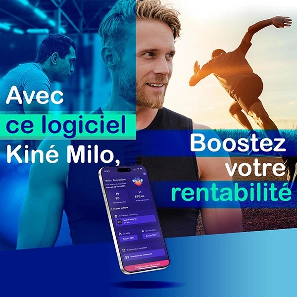 Boostez votre rentabilité avec ce logiciel Kiné Milo