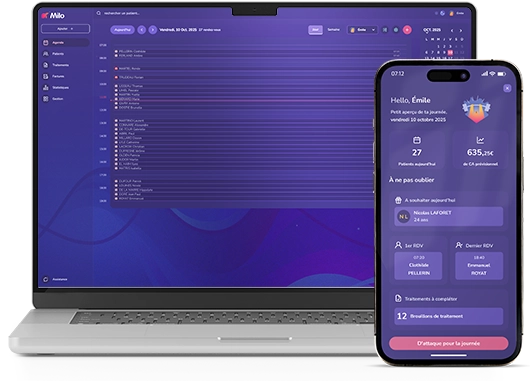 L'agenda en ligne - Milo